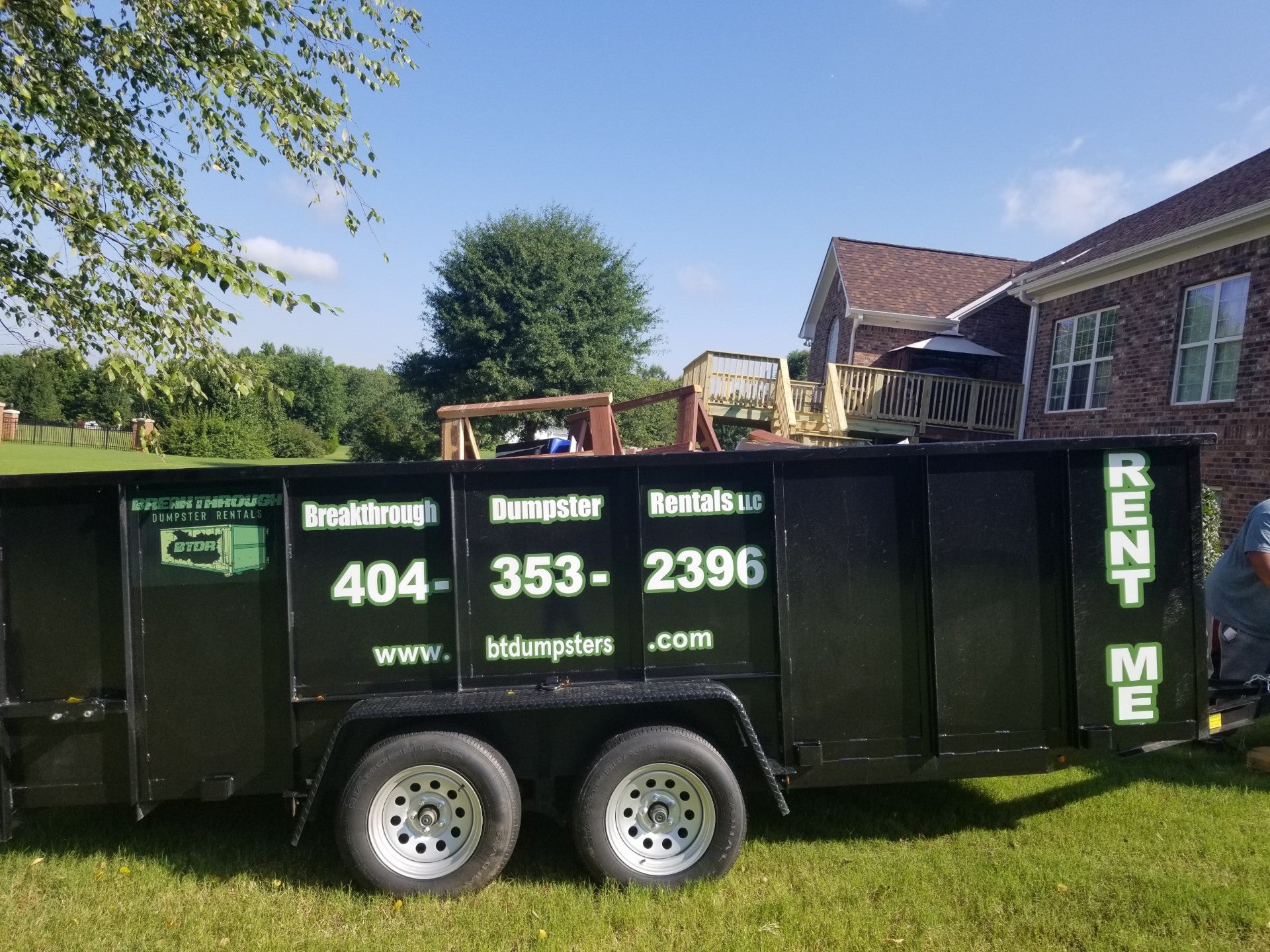 Driveway/Curbside Pickup - Affordable Junk Removal & Dumpster Rentals